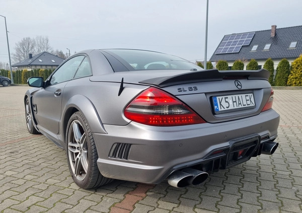 Mercedes-Benz SL cena 229000 przebieg: 140000, rok produkcji 2008 z Myślenice małe 154